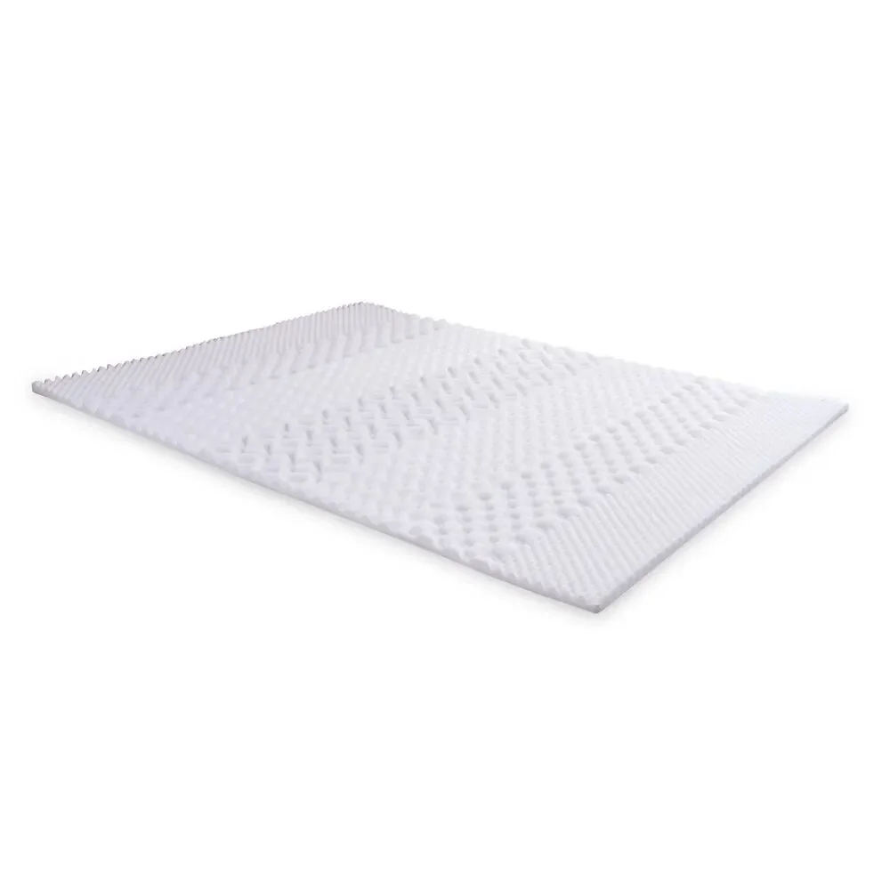 Mainstays Twin Twin XL 1.25 7 Zone Foam Mattress Topper 36x78 Bed Pad